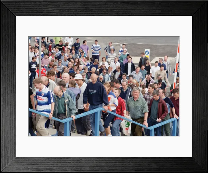 Framed Print : The newly constructed Madejski Stadium is officially opened ahead of the League Division Framed Print : The newly constructed Madejski Stadium is officially opened ahead of the League Division