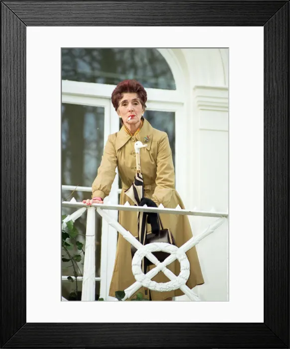 Framed Print : Dot Cotton, played by June Brown, is set to return to EastEnders on 14th April Framed Print : Dot Cotton, played by June Brown, is set to return to EastEnders on 14th April