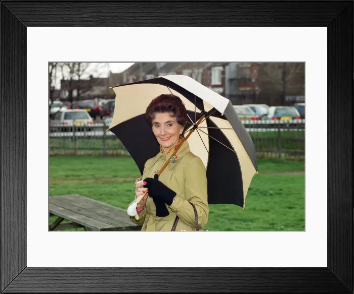 Framed Print : Dot Cotton, played by June Brown, is set to return to EastEnders on 14th April