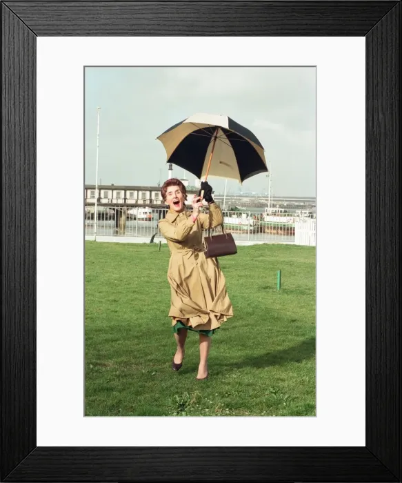 Framed Print : Dot Cotton, played by June Brown, is set to return to EastEnders on 14th April