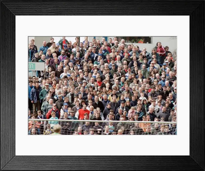 Framed Print : The last match played by Reading Football at Elm Park, a 0-1 home defeat to Norwich City