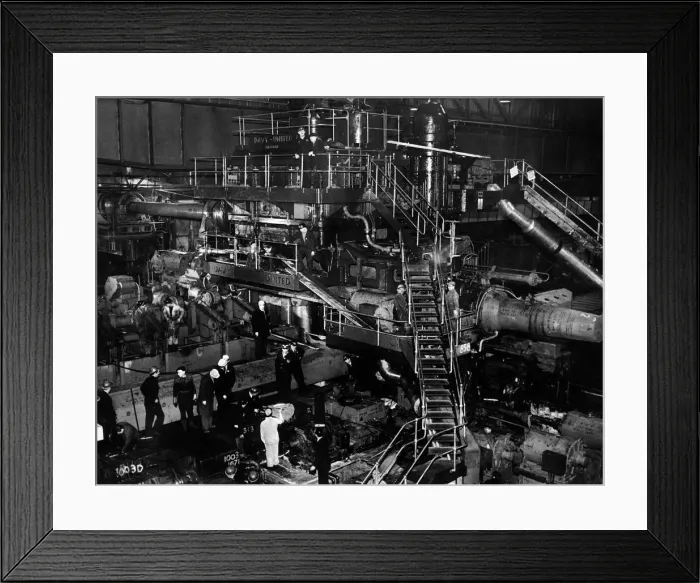 Framed Print : Port Talbot Steelworks. Circa 1958 Framed Print : Port Talbot Steelworks. Circa 1958