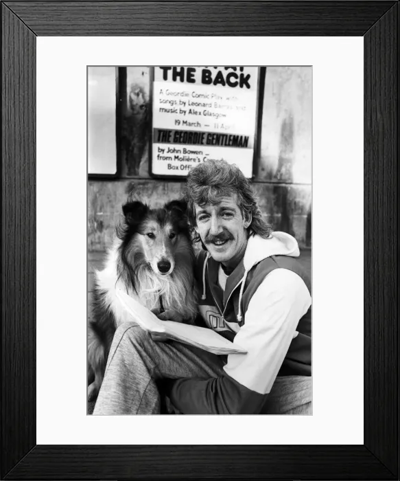 Framed Print : Brendan Healy, Actor, Comedian and Musician, 6th February 1987