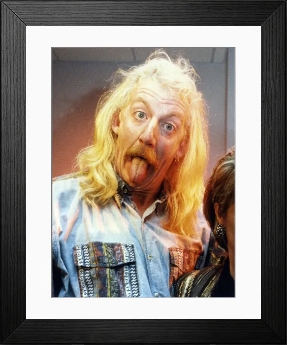 Framed Print : Brendan Healy, Actor, Comedian and Musician, March 1994 Framed Print : Brendan Healy, Actor, Comedian and Musician, March 1994