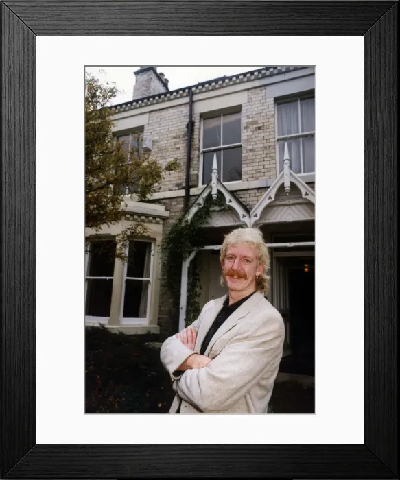 Framed Print : Brendan Healy, Actor, Comedian and Musician, 27th October 1991 Framed Print : Brendan Healy, Actor, Comedian and Musician, 27th October 1991
