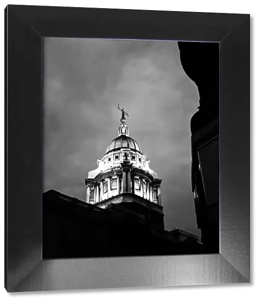 The Old Bailey, Court, in London, EC4M 7EH. Picture taken at night