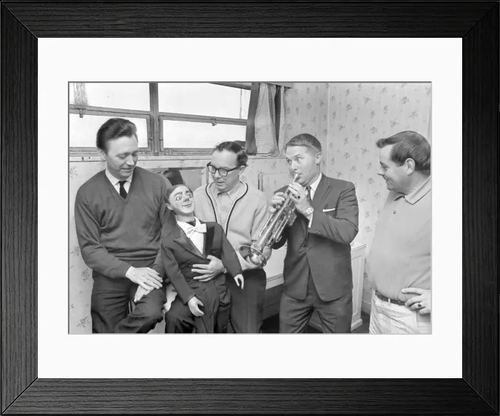 Framed Print : Morecambe and Wise appeared at Coventry Theatre for four shows entitled Framed Print : Morecambe and Wise appeared at Coventry Theatre for four shows entitled