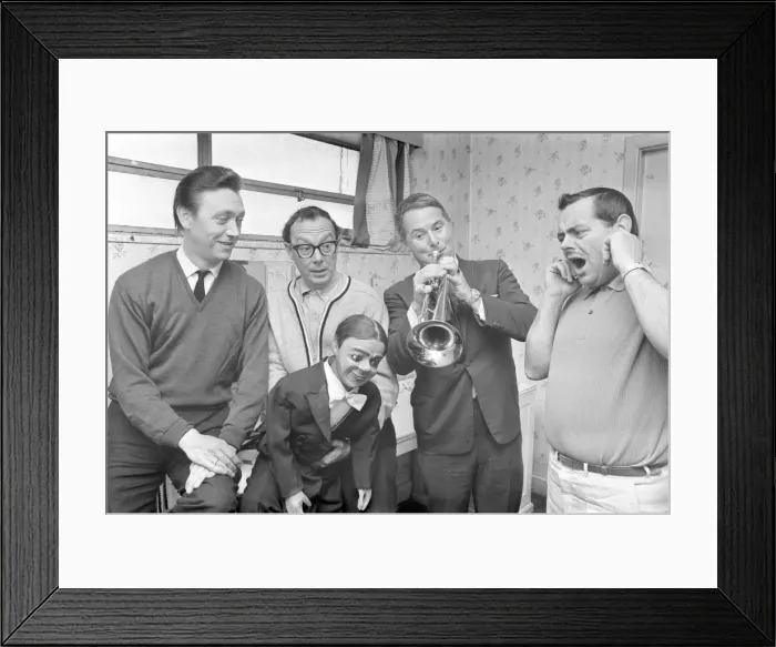 Framed Print : Morecambe and Wise appeared at Coventry Theatre for four shows entitled
