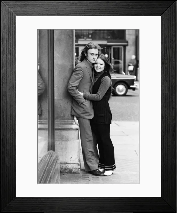 Framed Print : Phil Collins, the drummer in the pop group Flaming Youth Framed Print : Phil Collins, the drummer in the pop group Flaming Youth