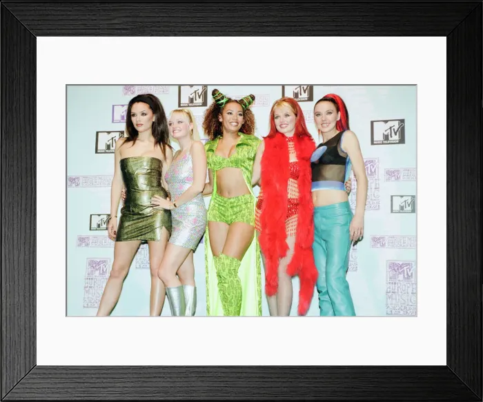 Framed Print : 1997 MTV Europe Music Awards, after show party held at Hard Rock Cafe, Rotterdam