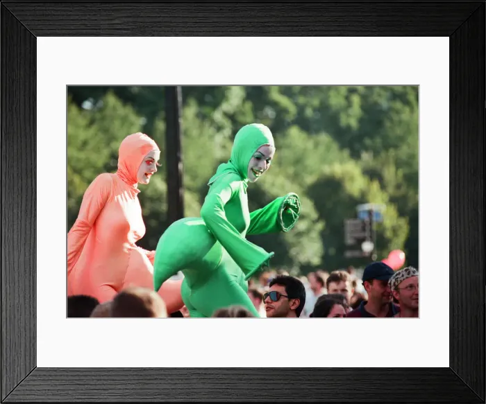 Framed Print : Cardiffs Big Weekend Summer Festival, Cardiff, Wales, 8th August 1998