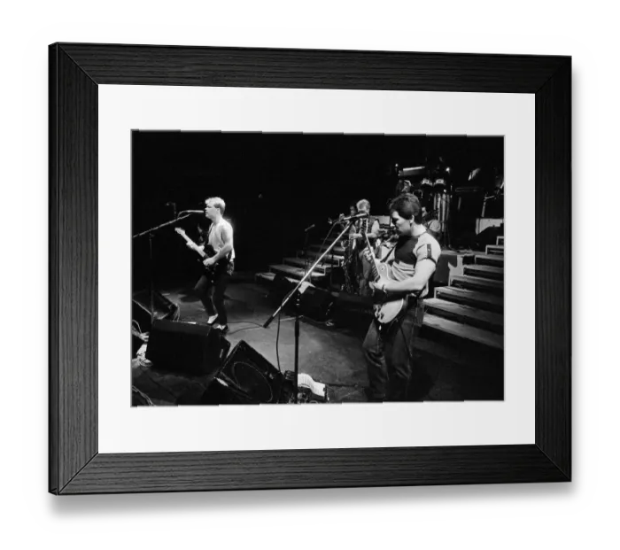 Framed Print : UB40 performing at the Odeon Birmingham. 11th March 1983