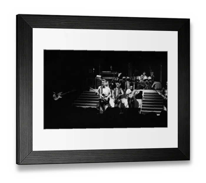 Framed Print : UB40 performing at the Odeon Birmingham. 11th March 1983 Framed Print : UB40 performing at the Odeon Birmingham. 11th March 1983
