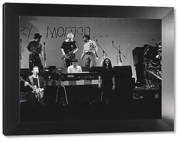 UB40 performing in concert at the Odeon Birmingham. 12th December 1984