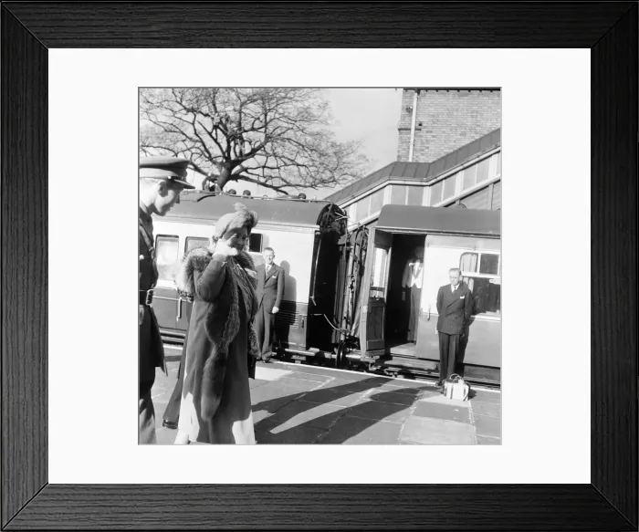 Framed Print : HMS Ark Royal is launched at Cammell Laird shipyard, Birkenhead, Merseyside, 3rd May 1950 Framed Print : HMS Ark Royal is launched at Cammell Laird shipyard, Birkenhead, Merseyside, 3rd May 1950