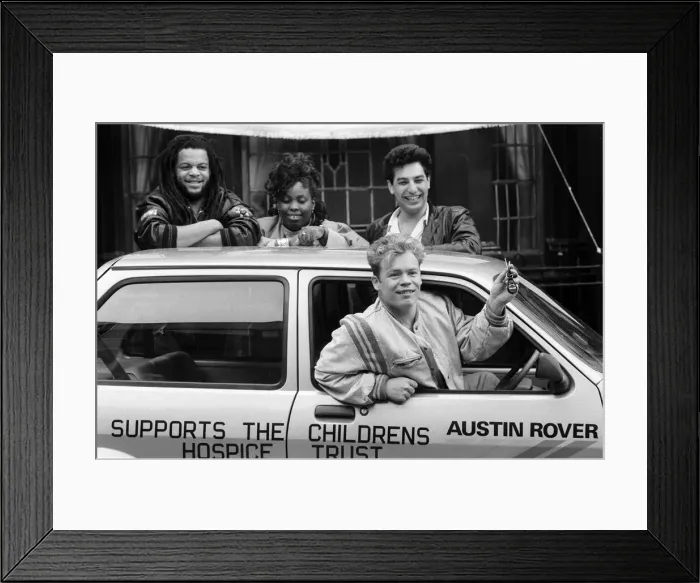 Framed Print : UB40 helping to promote the Childrens Hospice charity appeal Framed Print : UB40 helping to promote the Childrens Hospice charity appeal