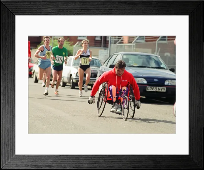 Framed Print : Reading half marathon. 6th April 1991 Framed Print : Reading half marathon. 6th April 1991