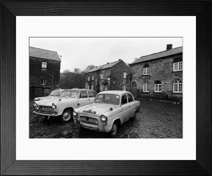Framed Print : Cottage which is become a public lavatory in Canal Road, Tavistock, Devon. 1970 Framed Print : Cottage which is become a public lavatory in Canal Road, Tavistock, Devon. 1970