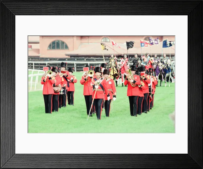 Framed Print : Charity race day at Redcar, Tees Valley, North Yorkshire, England, 27th August 1995 Framed Print : Charity race day at Redcar, Tees Valley, North Yorkshire, England, 27th August 1995