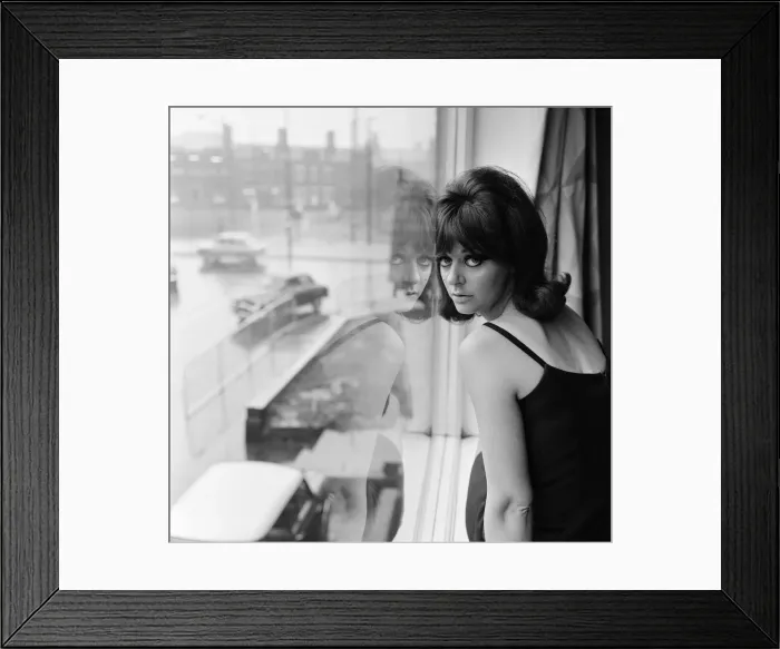 Framed Print : Valerie Byrne, Actress, 5th May 1966