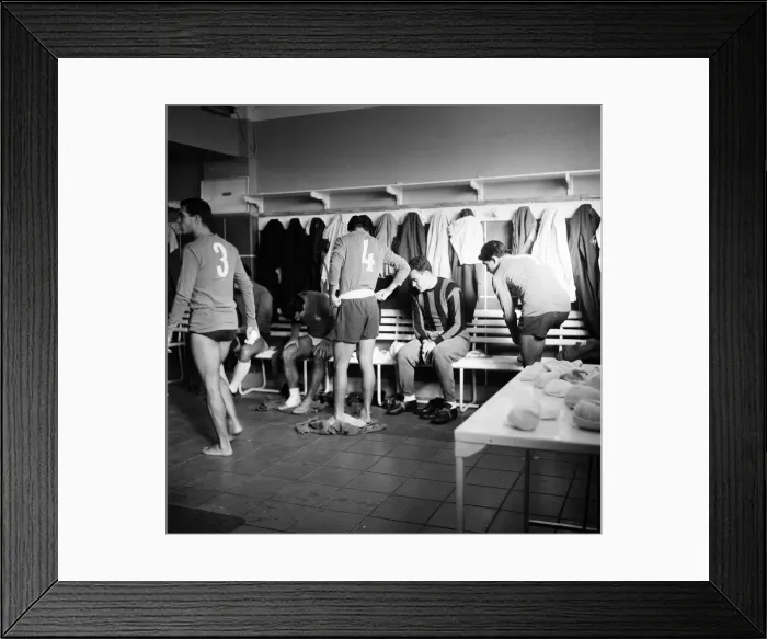 Framed Print : Behind the scenes at Real Madrid Football Club, Santiago Bernabeu Stadium, Madrid, Spain Framed Print : Behind the scenes at Real Madrid Football Club, Santiago Bernabeu Stadium, Madrid, Spain