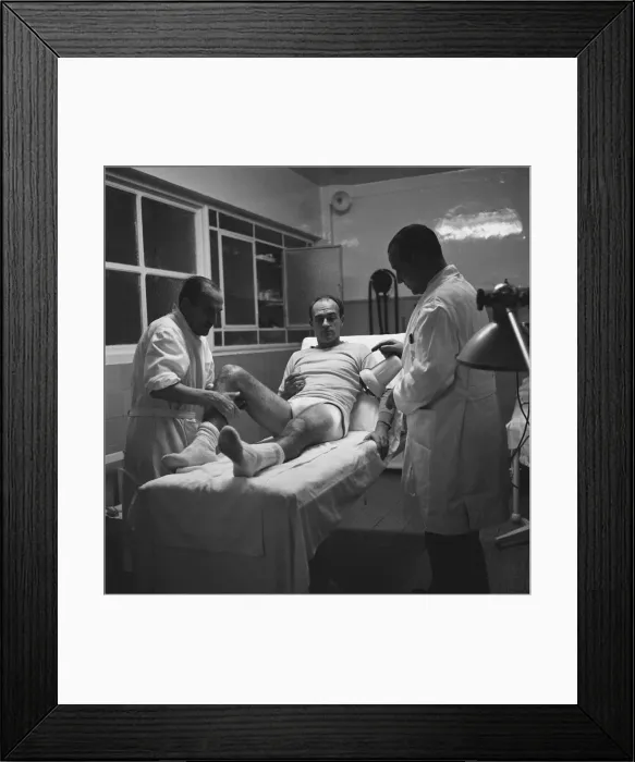 Framed Print : Behind the scenes at Real Madrid Football Club, Santiago Bernabeu Stadium, Madrid, Spain