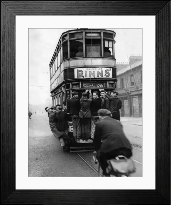 Framed Print : Full'The conductor or conductress would either have to be a trapeze