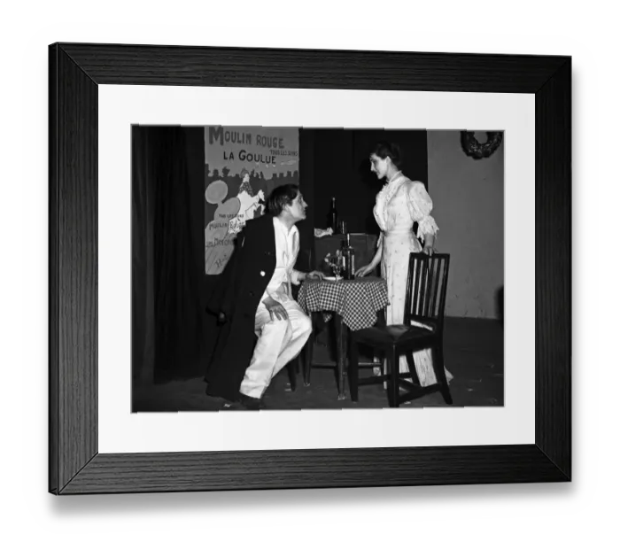 Framed Print : June Brown appears in the play My Name is Wilde at the New Touch Theatre