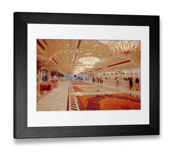 Framed Print : Taj Mahal, the casino owned by Donald Trump in Atlantic City, USA