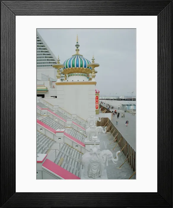 Framed Print : Taj Mahal, the casino owned by Donald Trump in Atlantic City, USA Framed Print : Taj Mahal, the casino owned by Donald Trump in Atlantic City, USA