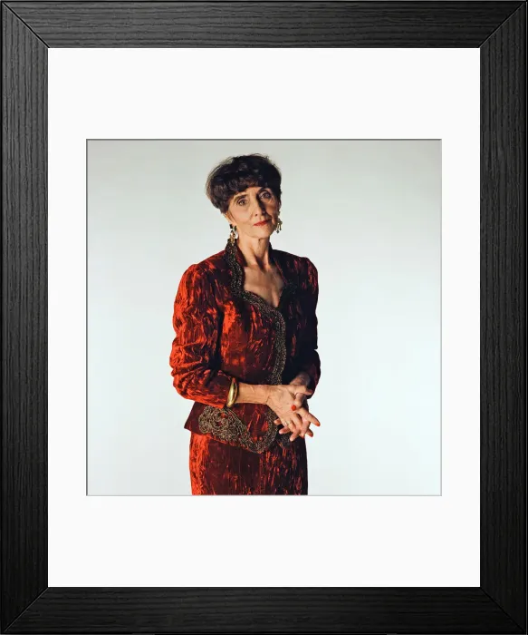 Framed Print : Eastenders star June Brown (Dot Cotton). 16th July 1993 Framed Print : Eastenders star June Brown (Dot Cotton). 16th July 1993