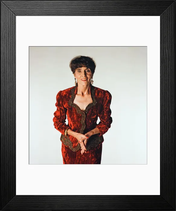 Framed Print : Eastenders star June Brown (Dot Cotton). 16th July 1993 Framed Print : Eastenders star June Brown (Dot Cotton). 16th July 1993