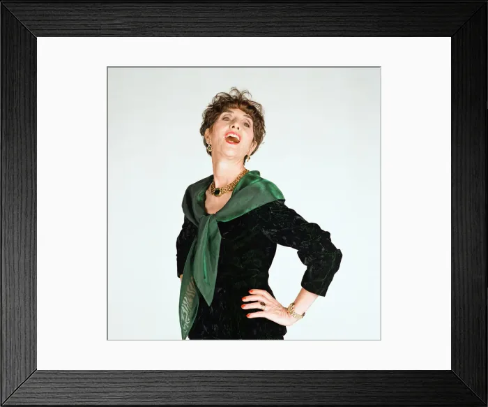 Framed Print : Eastenders star June Brown (Dot Cotton). 16th July 1993 Framed Print : Eastenders star June Brown (Dot Cotton). 16th July 1993