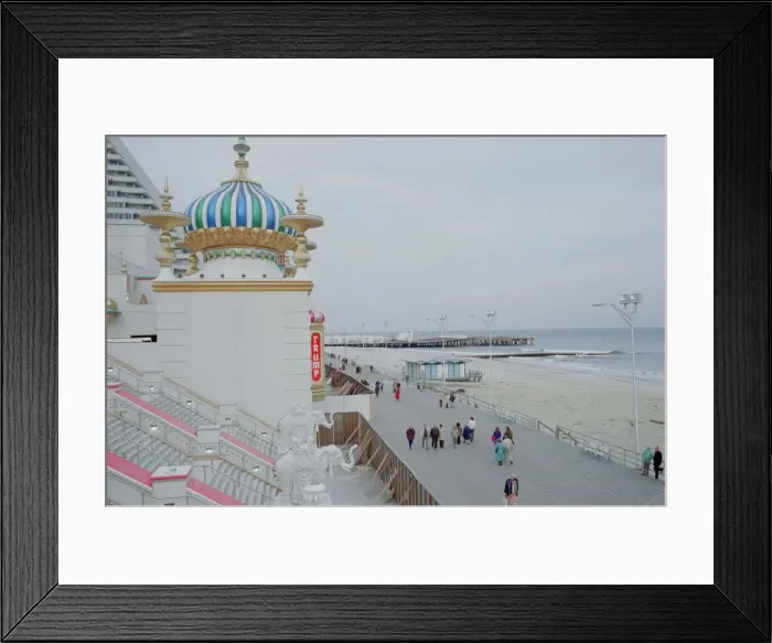 Framed Print : Taj Mahal, the casino owned by Donald Trump in Atlantic City, USA Framed Print : Taj Mahal, the casino owned by Donald Trump in Atlantic City, USA