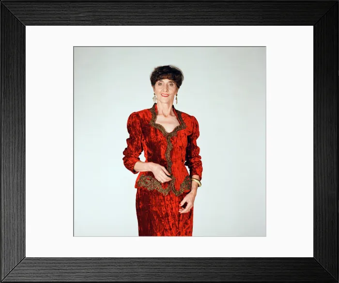 Framed Print : Eastenders star June Brown (Dot Cotton). 16th July 1993 Framed Print : Eastenders star June Brown (Dot Cotton). 16th July 1993