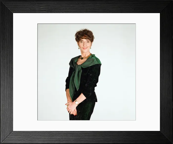 Framed Print : Eastenders star June Brown (Dot Cotton). 16th July 1993 Framed Print : Eastenders star June Brown (Dot Cotton). 16th July 1993