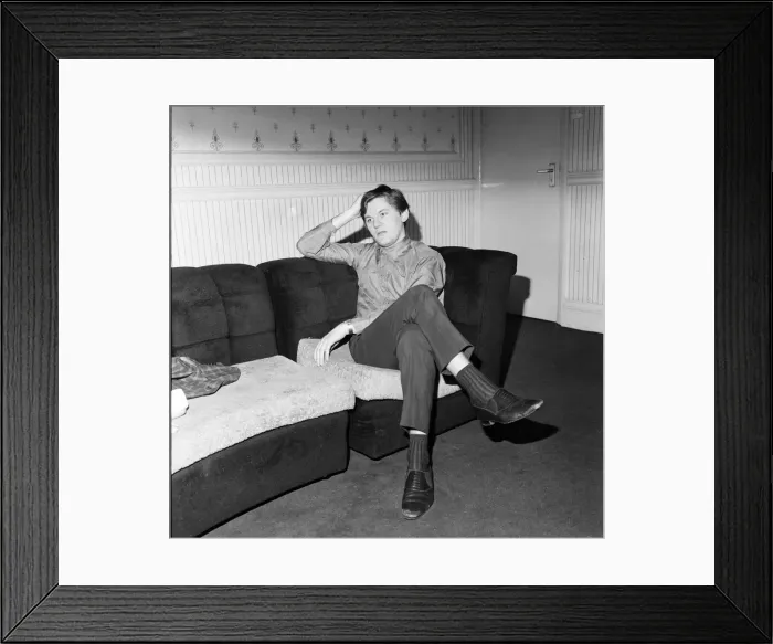 Framed Print : Roy Tempest, Theatrical Agent, London, 15th November 1964