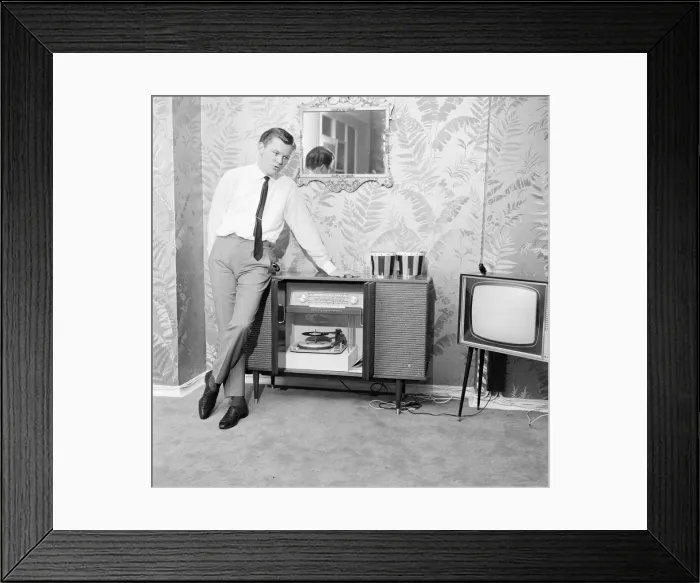 Framed Print : Roy Tempest, Theatrical Agent, London, 21st April 1964 Framed Print : Roy Tempest, Theatrical Agent, London, 21st April 1964