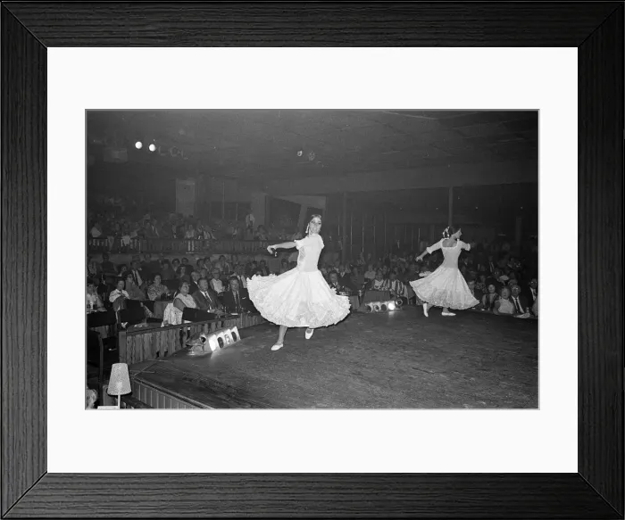 Framed Print : A night out in Majorca, Spain, August 1971. Flamenco Framed Print : A night out in Majorca, Spain, August 1971. Flamenco