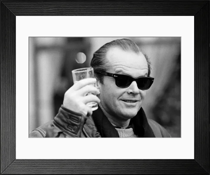 Framed Print : Jack Nicholson, one of the stars of Terms of Endearment