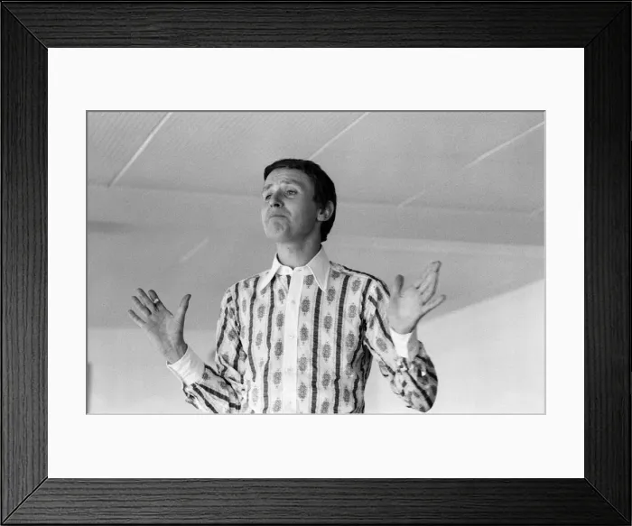 Framed Print : Tony Warren, Coronation Street creator and writer, pictured 9th July 1968 Framed Print : Tony Warren, Coronation Street creator and writer, pictured 9th July 1968