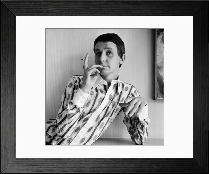 Framed Print : Tony Warren, Coronation Street creator and writer, pictured 9th July 1968 Framed Print : Tony Warren, Coronation Street creator and writer, pictured 9th July 1968
