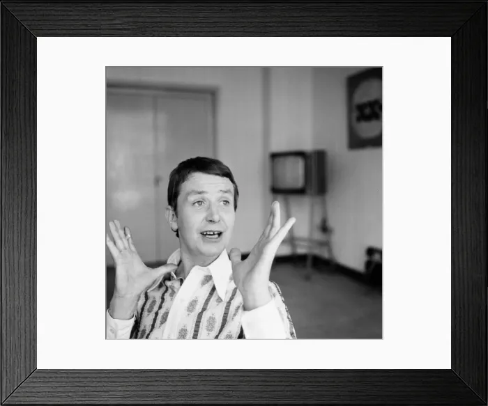 Framed Print : Tony Warren, Coronation Street creator and writer, pictured 9th July 1968 Framed Print : Tony Warren, Coronation Street creator and writer, pictured 9th July 1968