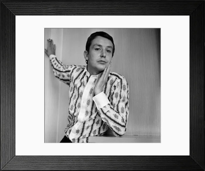 Framed Print : Tony Warren, Coronation Street creator and writer, pictured 9th July 1968