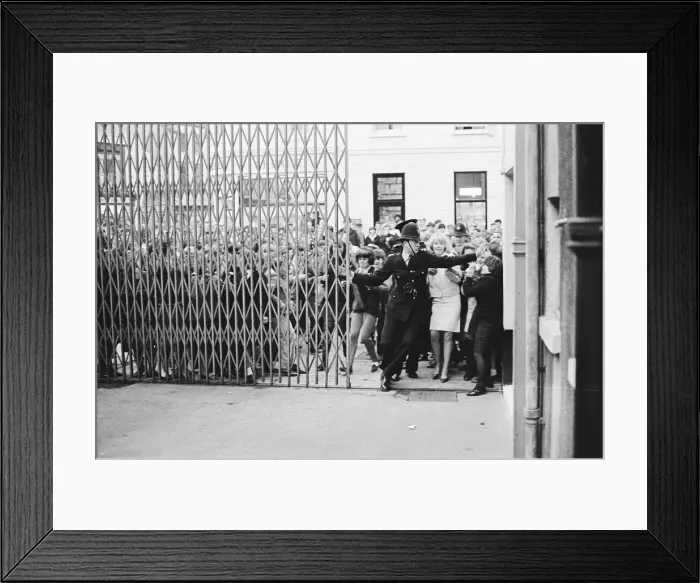 Framed Print : Beatles Concert at the Odeon Theatre, Cheltenham. 1st November 1963 Framed Print : Beatles Concert at the Odeon Theatre, Cheltenham. 1st November 1963
