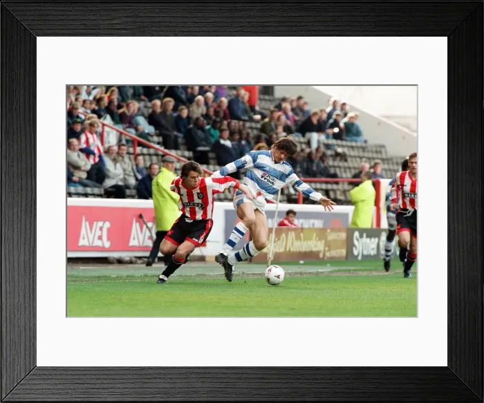 Framed Print : Sheffield United v Reading, final score 2-0 to Sheffield United. League Division 1 Framed Print : Sheffield United v Reading, final score 2-0 to Sheffield United. League Division 1