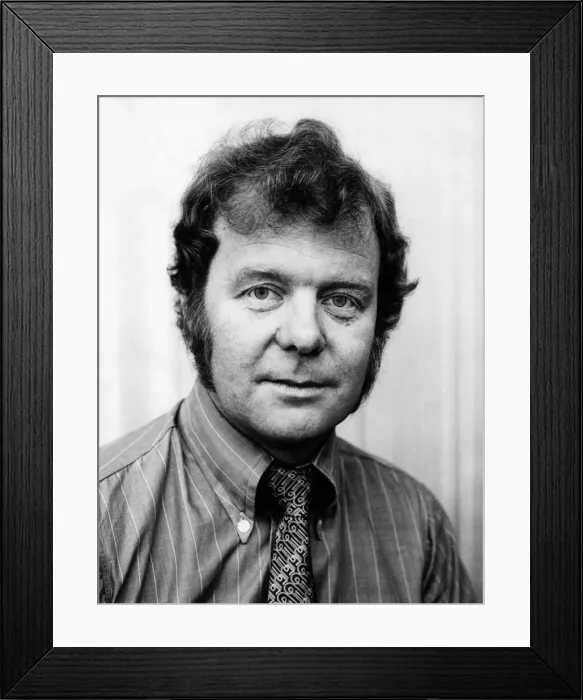 Framed Print : Vince Wilson, Sunday Mirror Journalist, 2nd June 1972 Framed Print : Vince Wilson, Sunday Mirror Journalist, 2nd June 1972