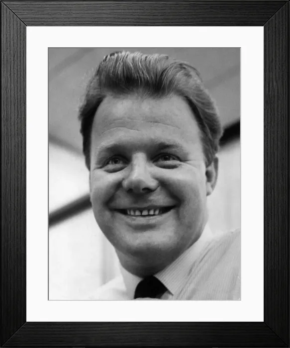 Framed Print : Vince Wilson, Sunday Mirror Journalist, 8th February 1967