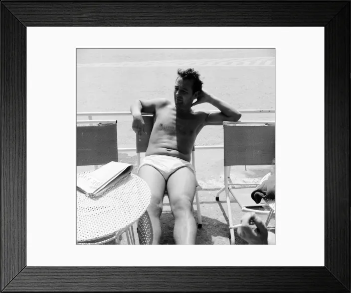 Framed Print : Brian Clough, former Brighton & Hove Albion manager and soon to be Leeds United manager Framed Print : Brian Clough, former Brighton & Hove Albion manager and soon to be Leeds United manager