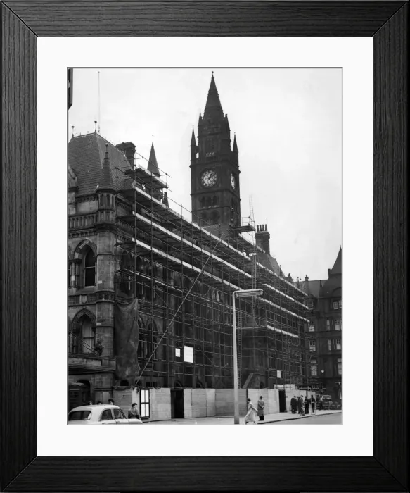 Framed Print : Second stage of Middlesbrough Town Hall £100 Framed Print : Second stage of Middlesbrough Town Hall £100
